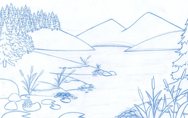 Perspective Drawing (Nature)